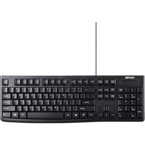 BUFFALO USB接続 有線スタンダードキーボ