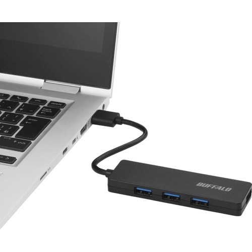 BUFFALO USB3.0 4ポート バスパワー
