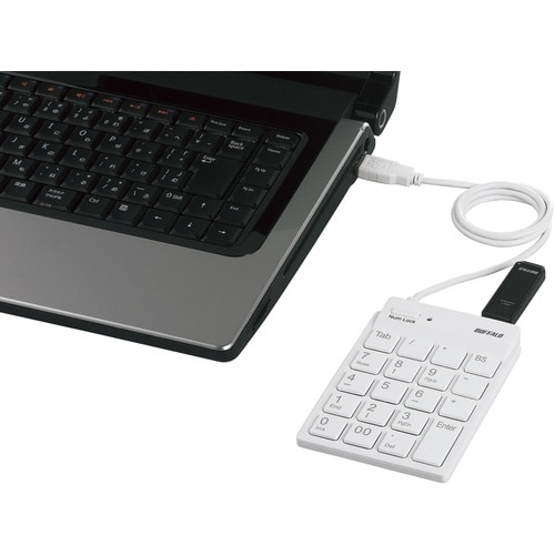 BUFFALO スリムテンキーボード USB2.0