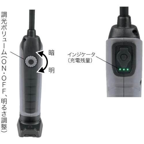 JEFCOM LEDパランドルRX(充電式・フレキ