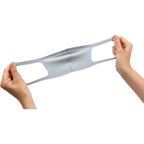 ArTeC ひんやり冷感マスク 3枚入 ライトグレ