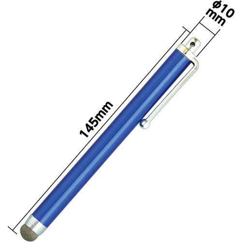 ArTeC 液晶タッチペン 導電性繊維タイプ(青)