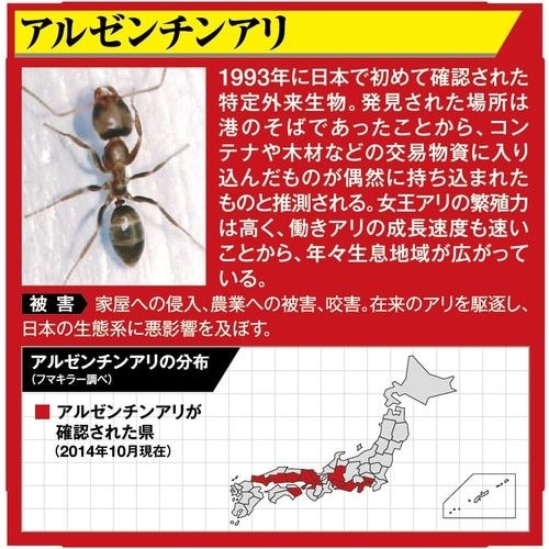 フマキラー アリ用殺虫剤 アルゼンチンアリ殺虫&侵