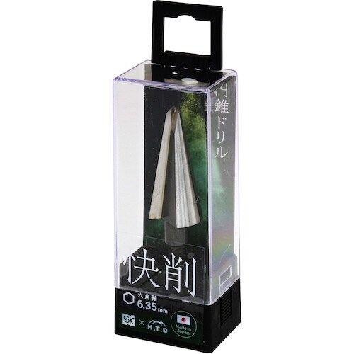 SK 六角軸円錐ドリル 快削 M 6.5−20