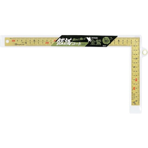 SK 金曲尺 30cm 快段目盛 厚手広巾