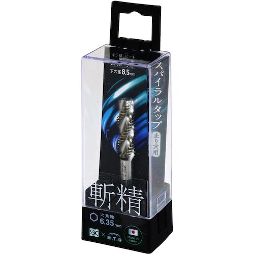 SK 六角軸スパイラルタップ 斬精 M10x1.5
