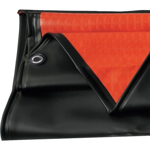 セーフラン 防水防油エプロン 黒