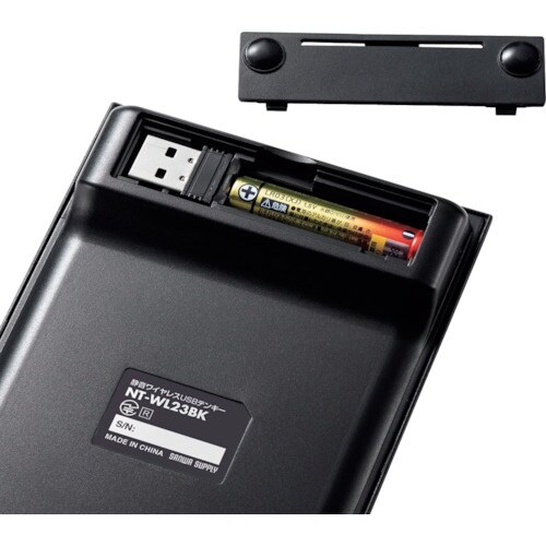 SANWA 静音ワイヤレステンキーマウスセット