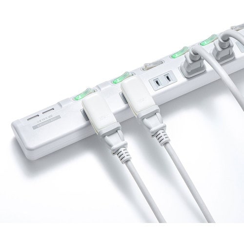 SANWA スペースアダプタ たて型 2個入り