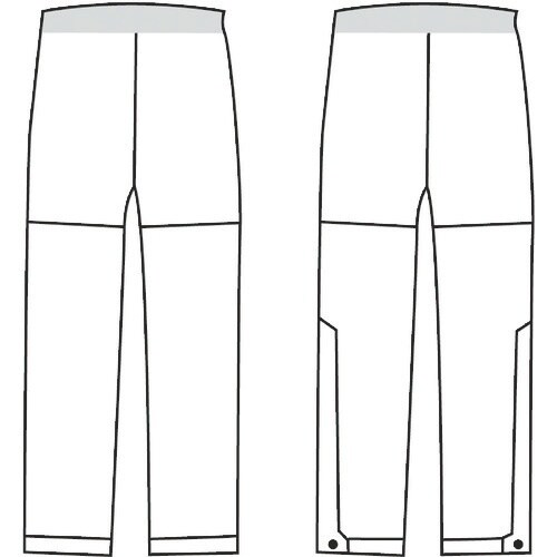 アイトス ディアプレックス レインパンツ ブラック