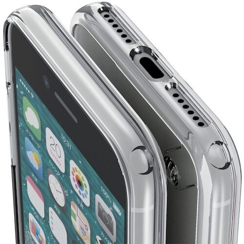 ELECOM iPhoneSE第3世代用ハイブリッ