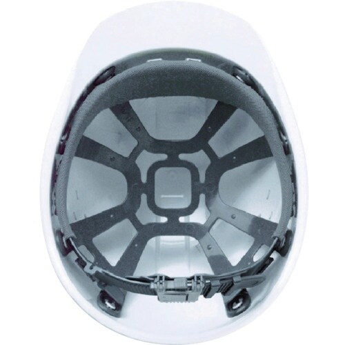 ミドリ安全 ABS製ヘルメット 通気孔付 ブルー