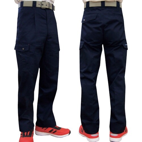 TEAGLES 綿混カーゴパンツ ネイビー 79c