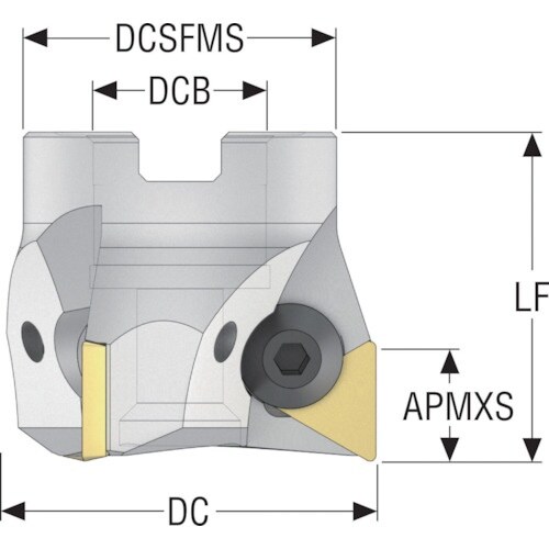 セコ フライス ISO標準 カッター
