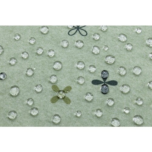 サンコー ポータブルトイレマット 大判 グリーン