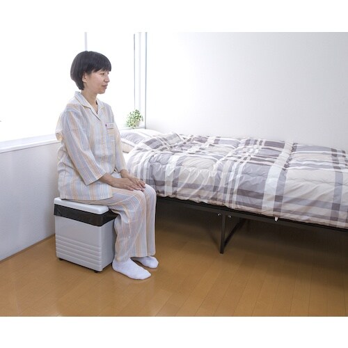 サンコー 簡易ポータブルトイレ グレー