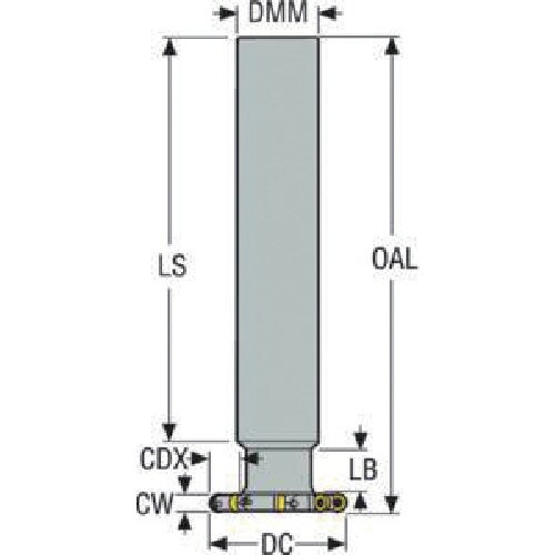 セコ フライス サイドカッタ335.18/25