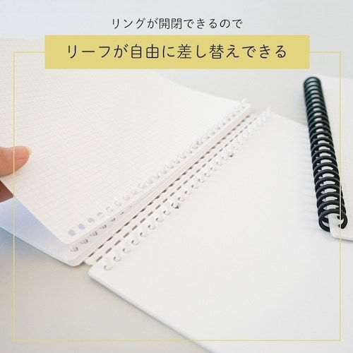 カール ルーズリング 10mm 50本入 ホワイト