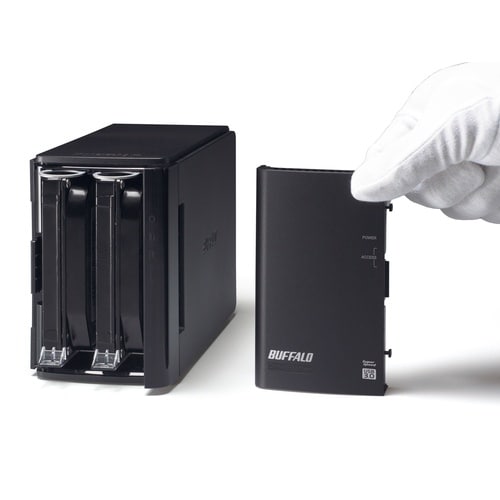 BUFFALO ドライブステーション ミラーリング
