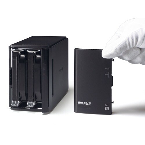 BUFFALO ドライブステーション ミラーリング