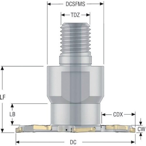 セコ フライス サイドカッタ335.19 カッター