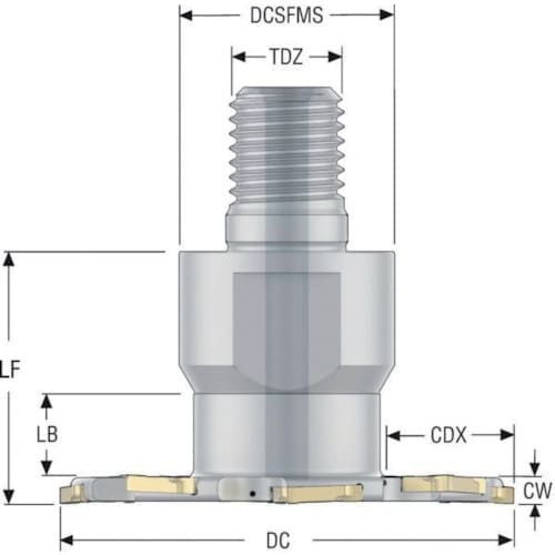 セコ フライス サイドカッタ335.19 カッター