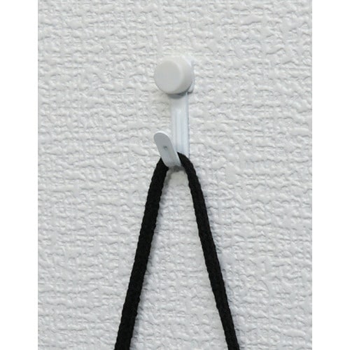 光 石膏ボード用フック 白塗装タイプ 耐荷重8KG