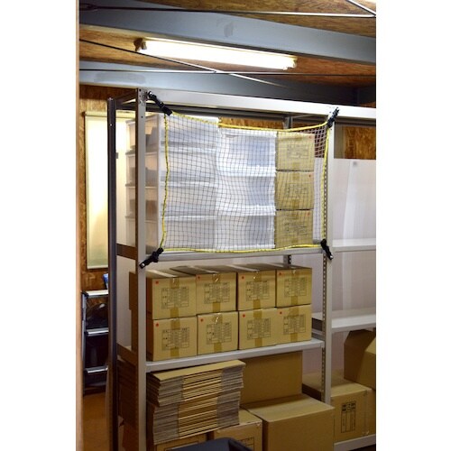 ティーエフサービス スチールラック用 落下防止ネッ