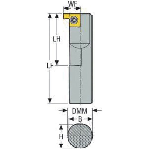 セコ 旋削 ねじ切り用ホルダー SNR