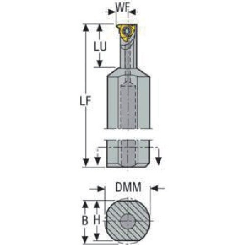 セコ 旋削 ねじ切り用ホルダー SNR