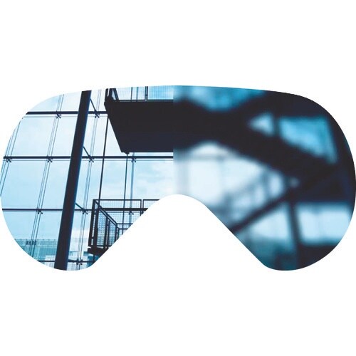 YAMAMOTO ゴグル型保護めがね ダブルレンズ