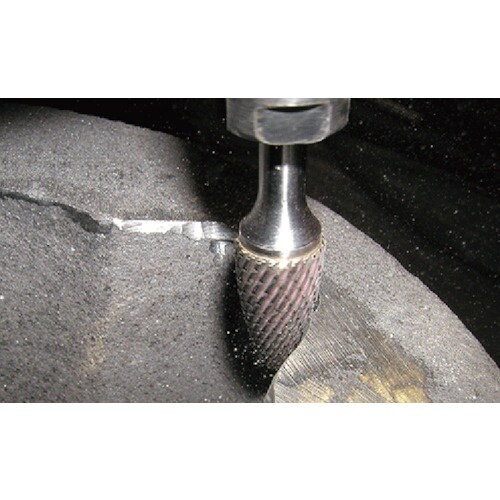 NRS 超硬バー 円筒刃付dカット 刃径16×刃長