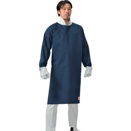 Max Dyna 防炎エプロン(割烹着型・ロングタ