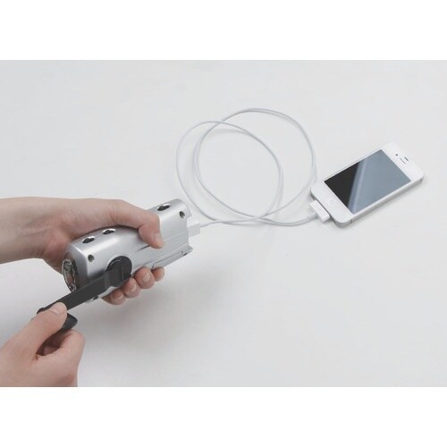 IRIS 530118 手回し充電ラジオライト