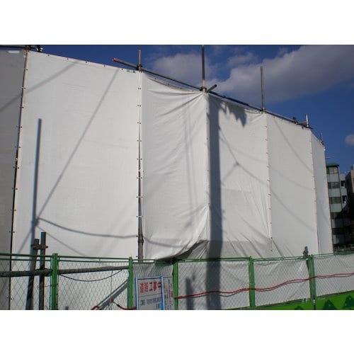 萩原 国産塩ビ防炎クロス ホワイト 1.87m×5