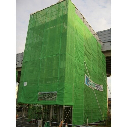 萩原 ターピー ストロングメッシュシート グリーン