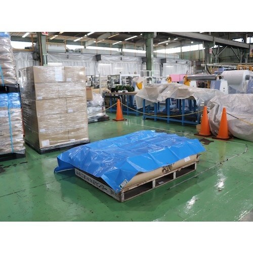 萩原 防炎ブルーシート#2500 ブルー 3.6m