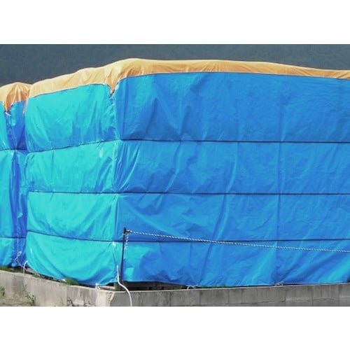 萩原 防炎ブルーシート#2500 ブルー 1.8m