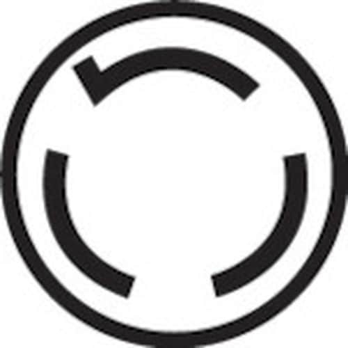 アメリカン電機 引掛形 ゴムコネクタボディ 3P2