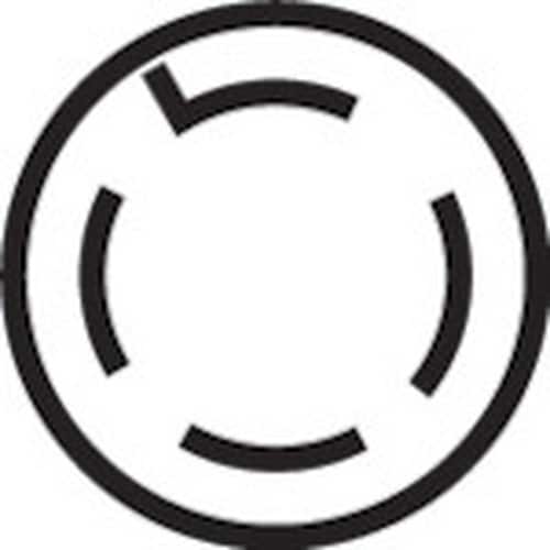 アメリカン電機 引掛形 ゴムコネクタボディ 接地3