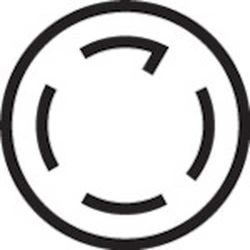 アメリカン電機 引掛形 ゴムプラグ 接地3P30A