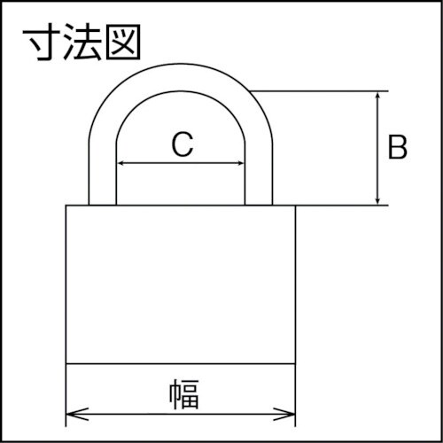ABUS 真鍮南京錠 EC75−30 ディンプルシ