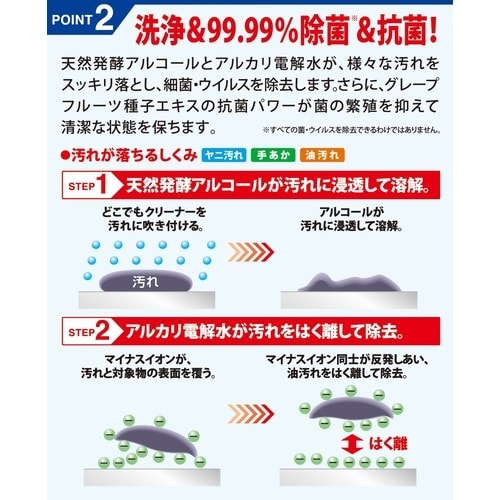 フマキラー アルコール除菌どこでもクリーナー300