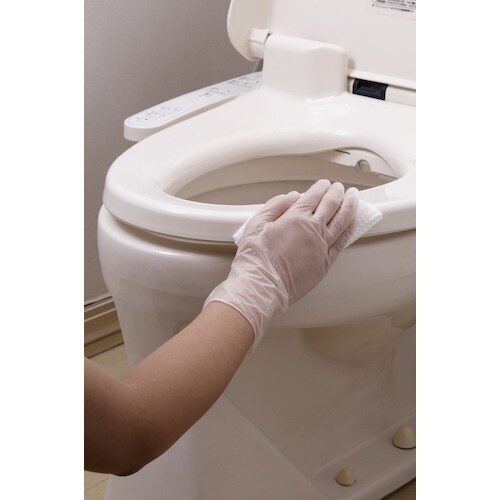 SHOWA ビニール使い捨て手袋 ナイスハンドきれ