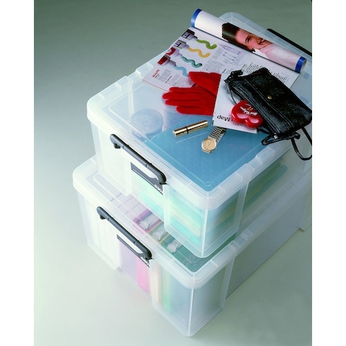 TENMA フタ式収納ケース ロックス 740−3