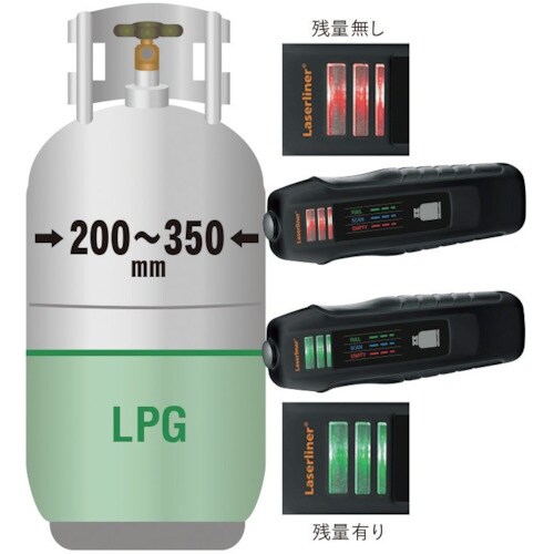 レーザーライナー LPガス残量チェッカー