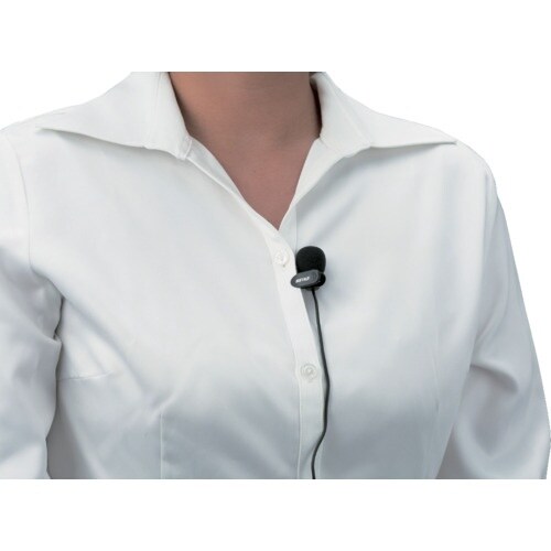 BUFFALO マイクロフォン ミニクリップ ブラ