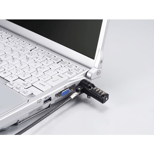 BUFFALO ダイヤル式ワイヤーロック