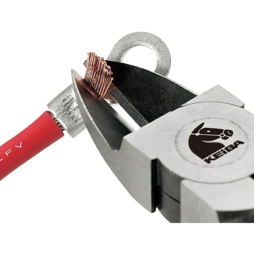 KEIBA 電工用薄刃ニッパー(刃部形状スタンダー