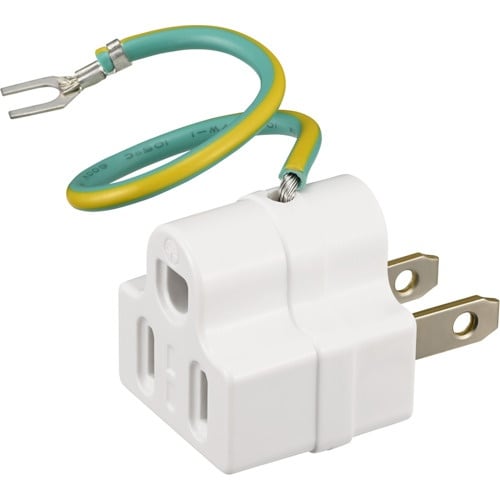 BUFFALO 3ピン式電源タップ 2重構造 ラン